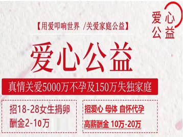 保德捐卵助孕生子 爱心志愿者招募